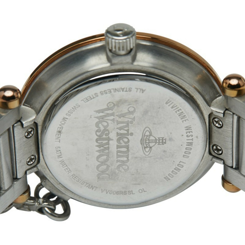 Vivienne Westwood Orb 石英腕錶，銀色錶盤，不鏽鋼鍍層，女士款-3