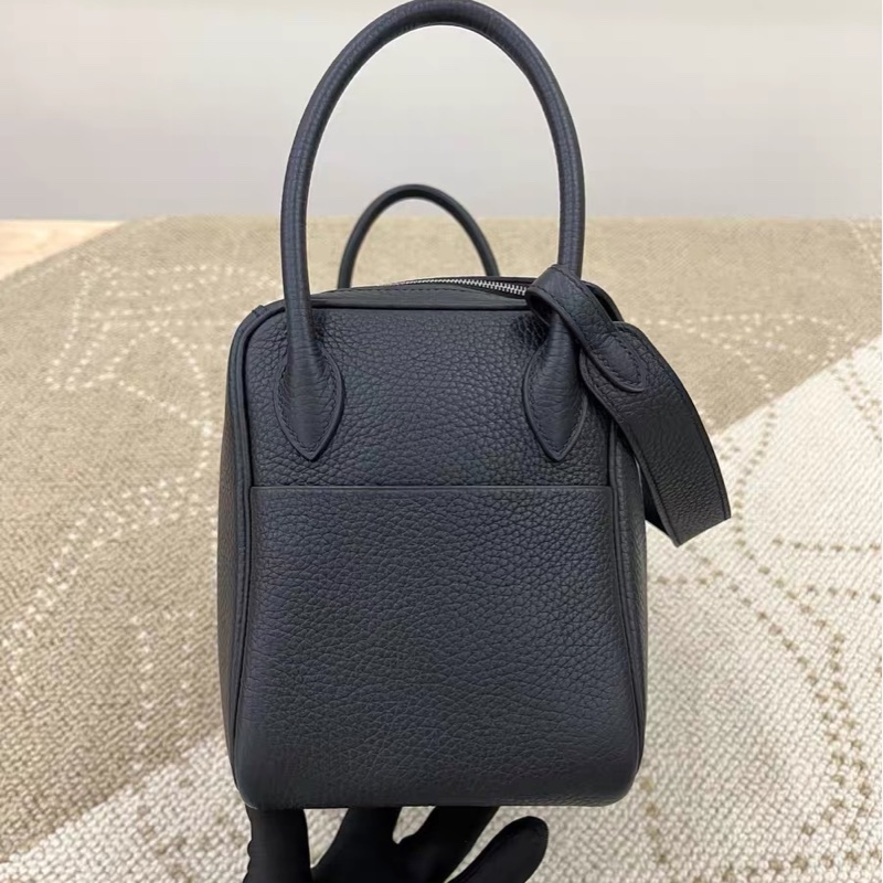 Hermes Lindy 26 黑銀-1