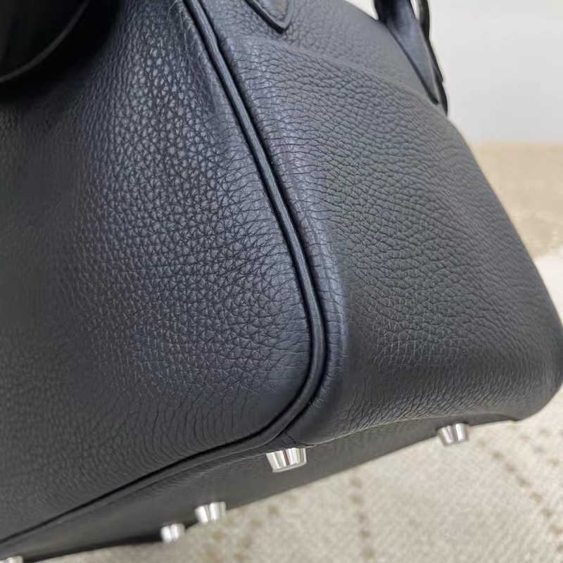 Hermes Lindy 26 黑銀-2
