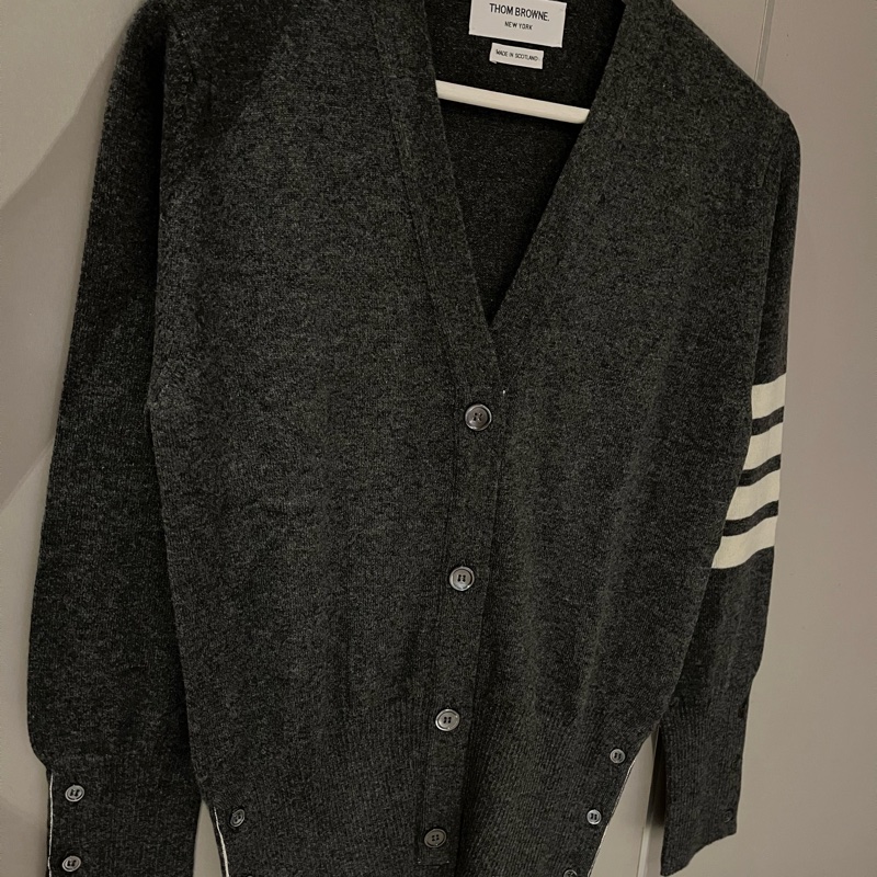 全新Thom Browne Cashmere Cardigan 克什米爾針織外套-7