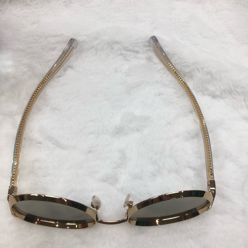 Chanel 圓形金色金屬太陽眼鏡4206 I601-6