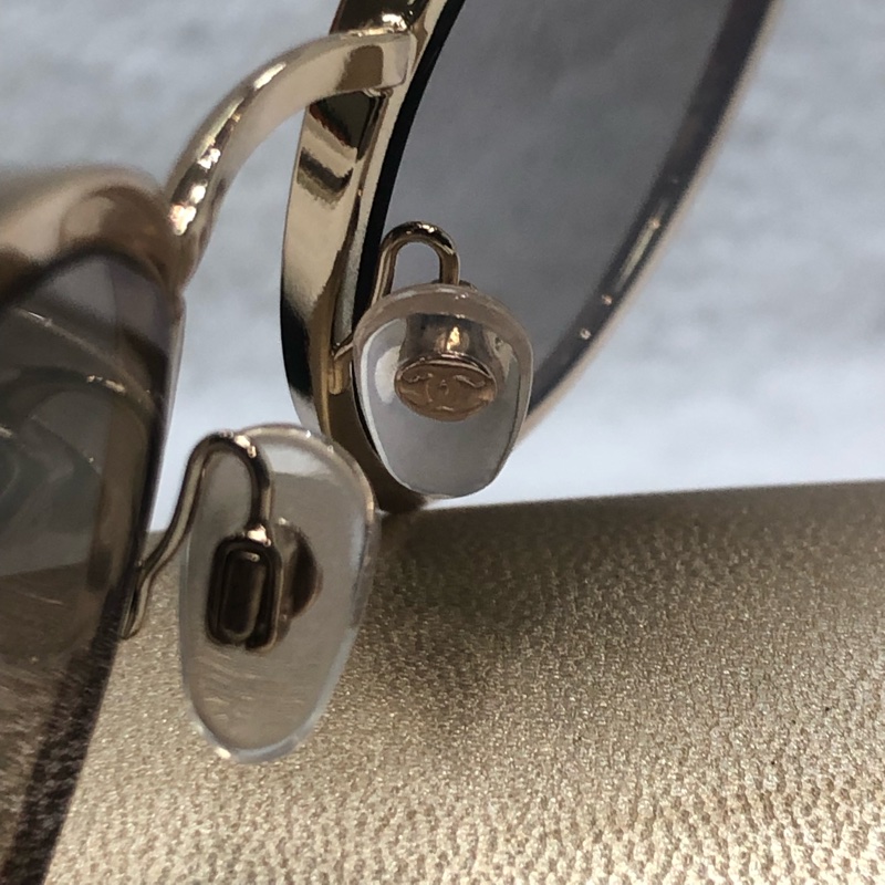 Chanel 圓形金色金屬太陽眼鏡4206 I601-23