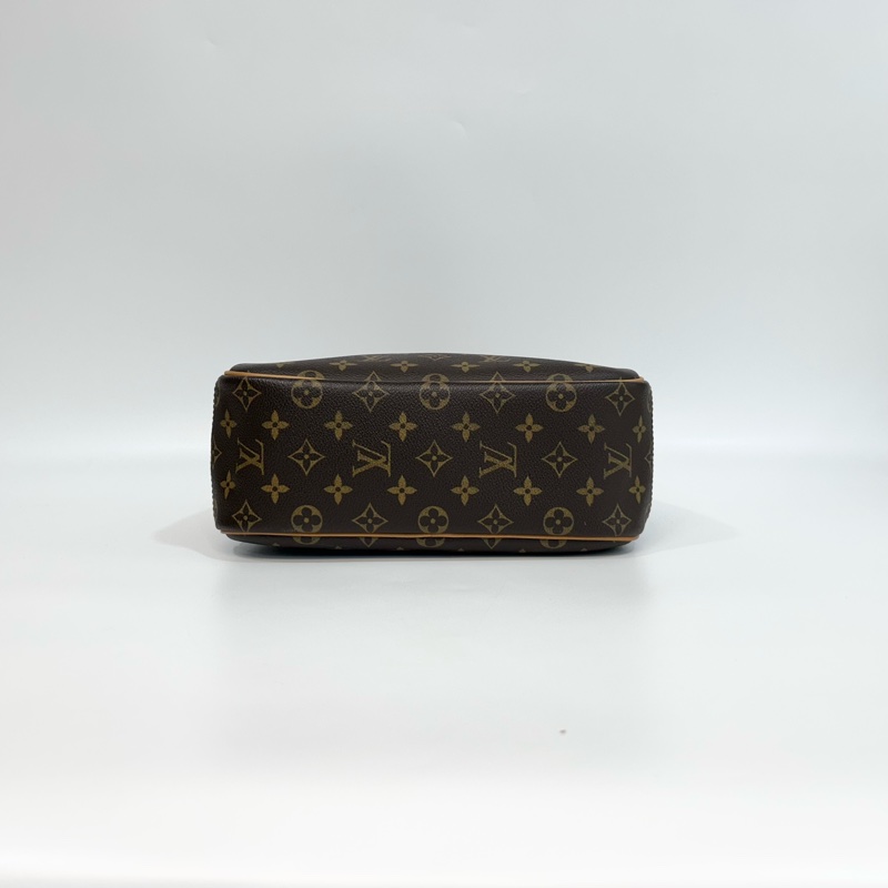 LV原花拉鍊前口袋手提小珍包M42228-4