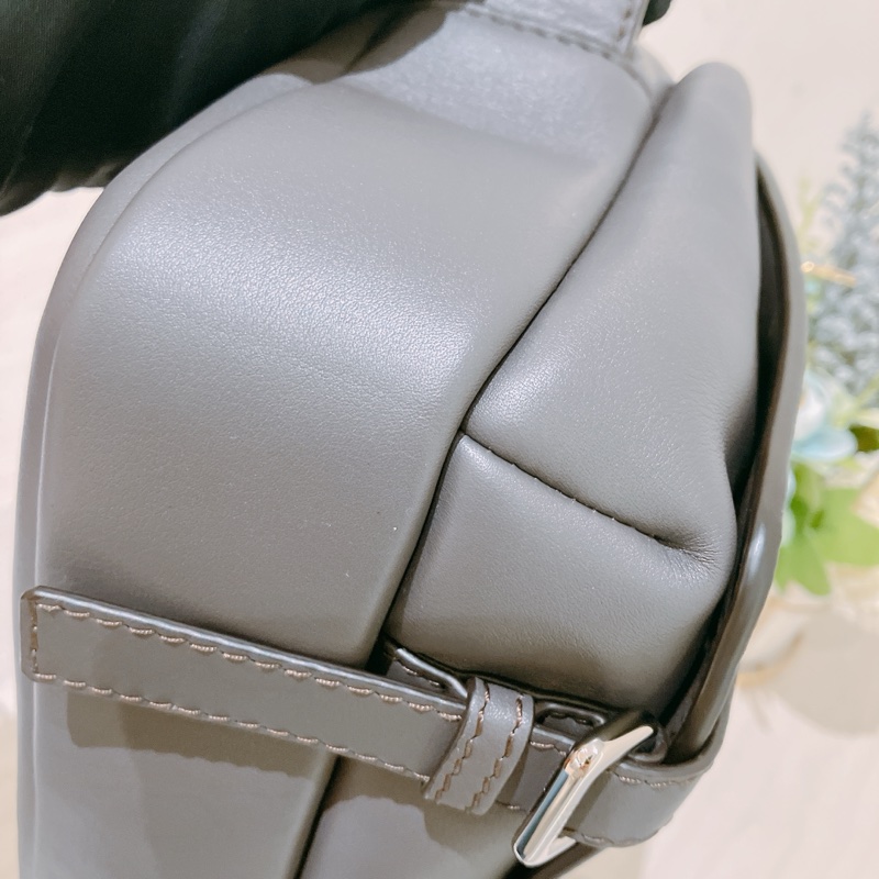 TK1872 Loewe 羅意威灰色軍旅信差斜背包Military Messenger Bag In Supple Smooth Calfskin And Jacquard-7