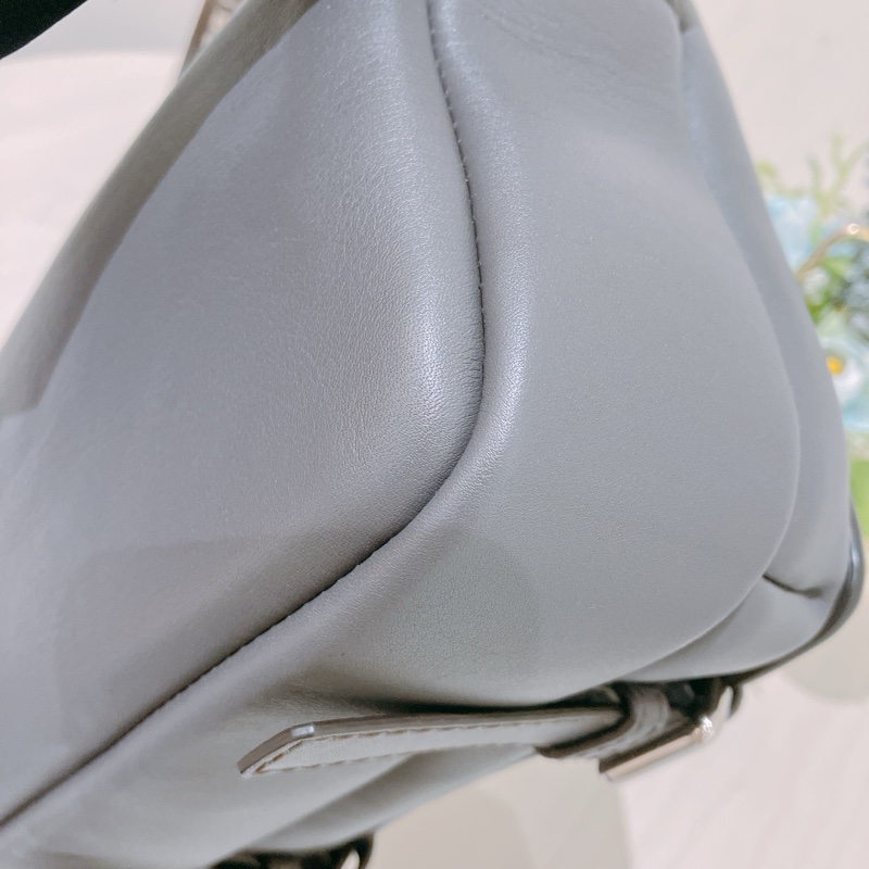 TK1872 Loewe 羅意威灰色軍旅信差斜背包Military Messenger Bag In Supple Smooth Calfskin And Jacquard-8