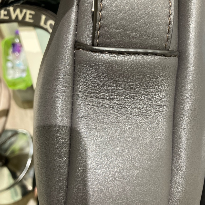 TK1872 Loewe 羅意威灰色軍旅信差斜背包Military Messenger Bag In Supple Smooth Calfskin And Jacquard-58