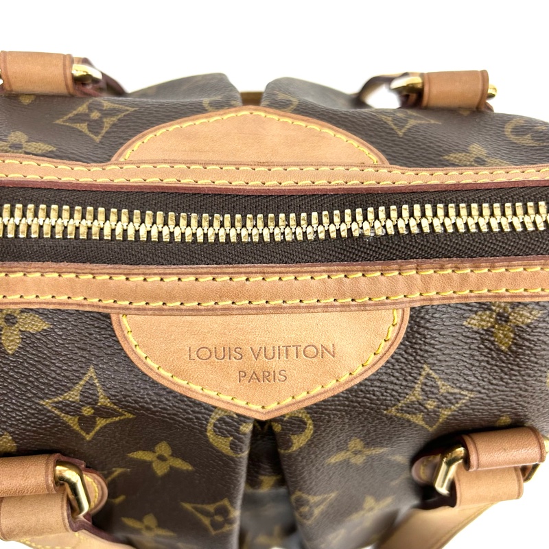 LV原花抓皺一字拉鍊水餃包M40145-5