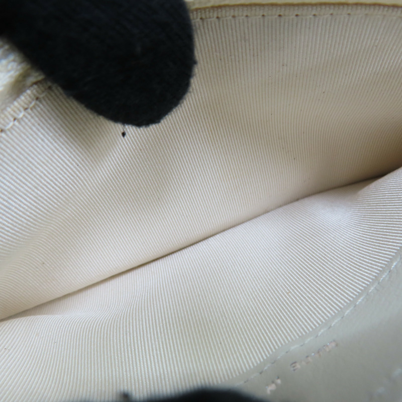 白色 皮革 扣式 長夾【CHANEL 香奈兒】-6