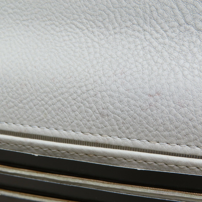 白色 皮革 扣式 長夾【CHANEL 香奈兒】-18