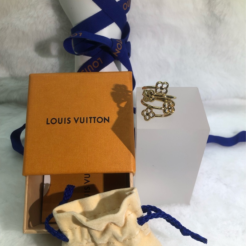 LV Flowers黃金戒指 I577-6