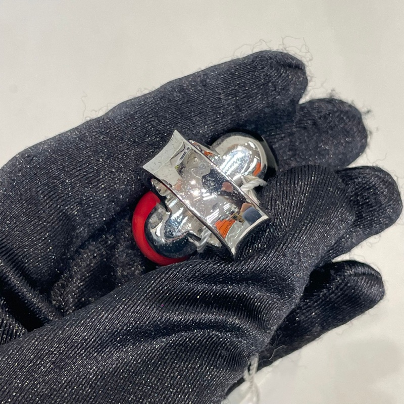 Dior tribales 紅黑圓球戒指XB759-8