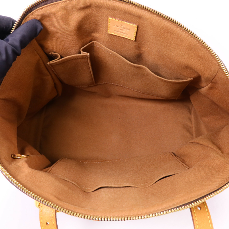 LOUIS VUITTON Monogram Tivoli GM金扣肩背袋-5