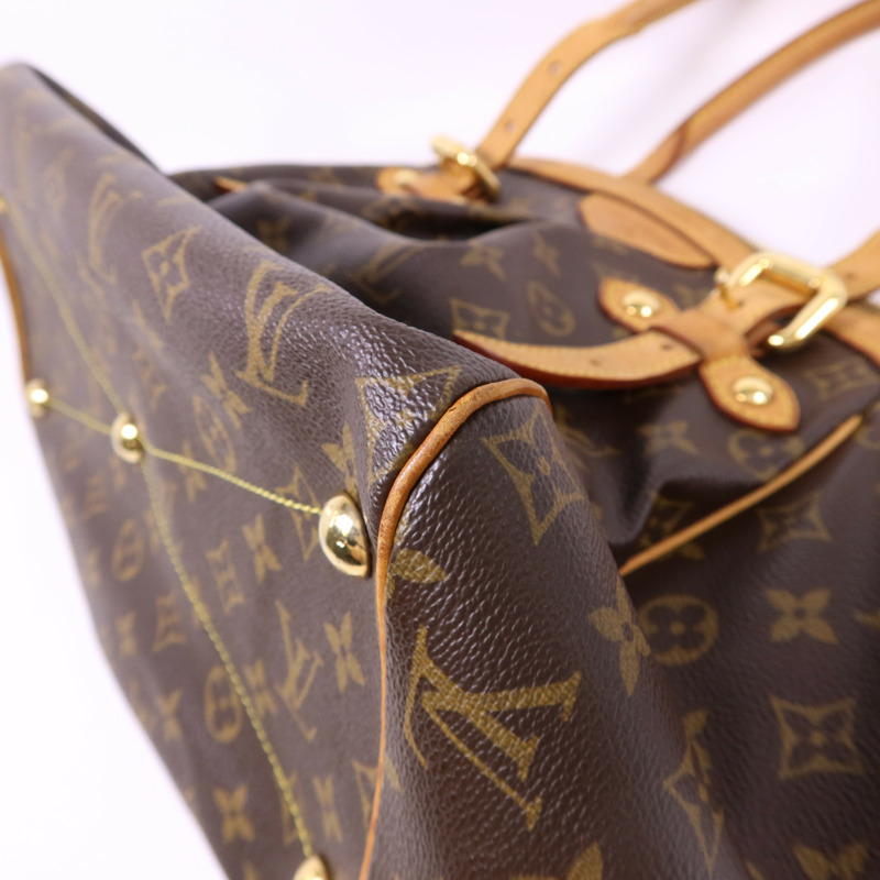 LOUIS VUITTON Monogram Tivoli GM金扣肩背袋-11