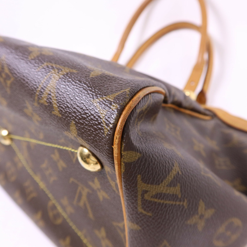 LOUIS VUITTON Monogram Tivoli GM金扣肩背袋-13