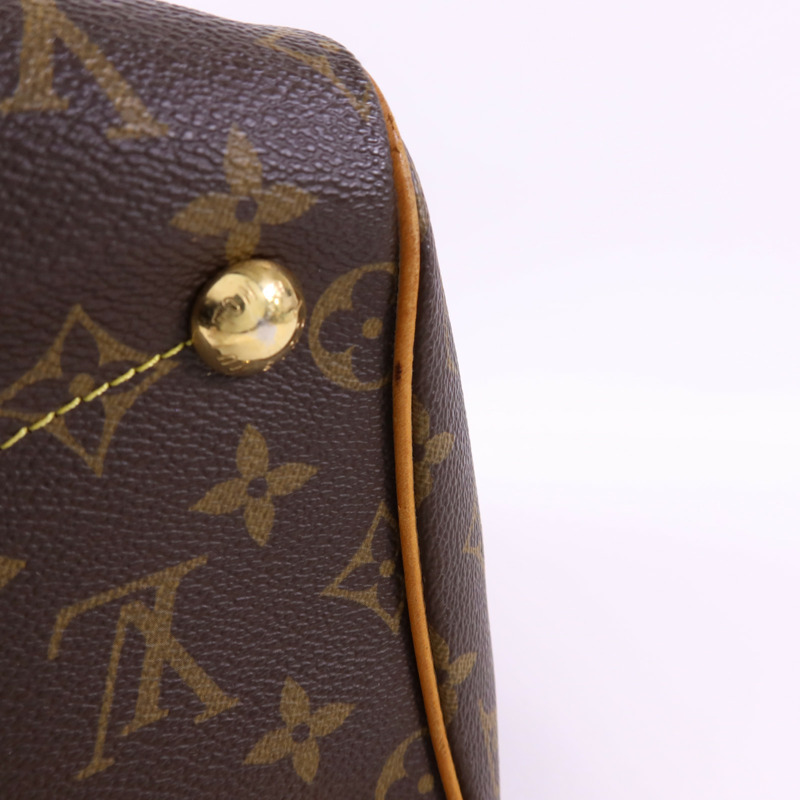 LOUIS VUITTON Monogram Tivoli GM金扣肩背袋-15