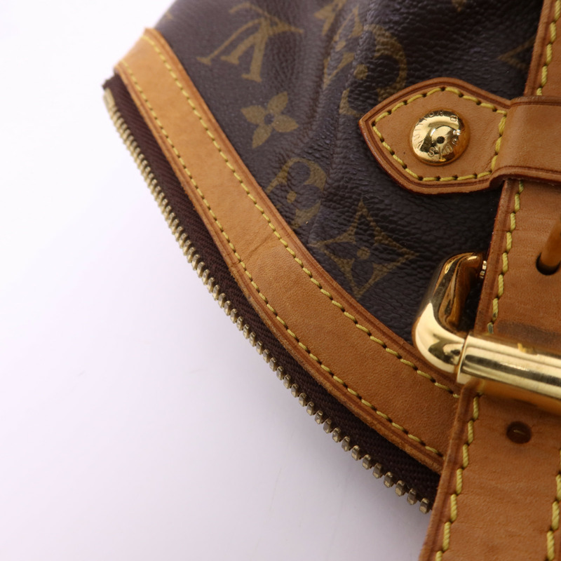LOUIS VUITTON Monogram Tivoli GM金扣肩背袋-18