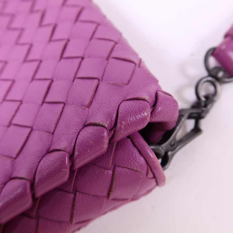 BOTTEGA VENETA 羊皮皮革Shoulder Bag肩背袋-19