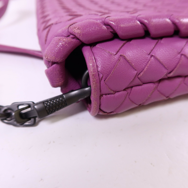 BOTTEGA VENETA 羊皮皮革Shoulder Bag肩背袋-20