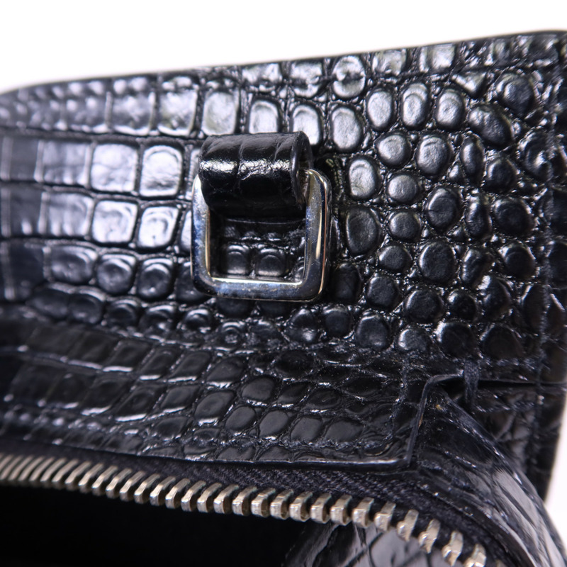 SAINT LAURENT 牛皮皮革Uptown Small Tote銀扣手挽肩背兩用袋-13