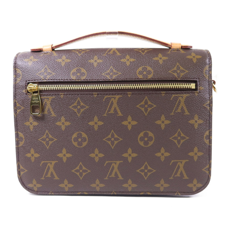 LOUIS VUITTON Monogram Pochette Metis MM金扣手挽肩背兩用袋-1