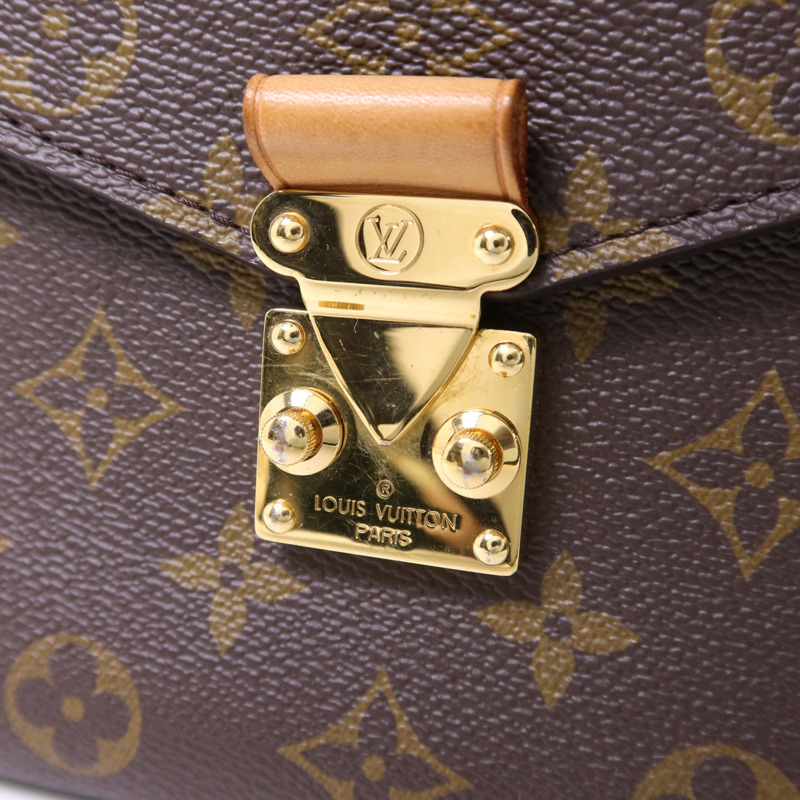 LOUIS VUITTON Monogram Pochette Metis MM金扣手挽肩背兩用袋-7