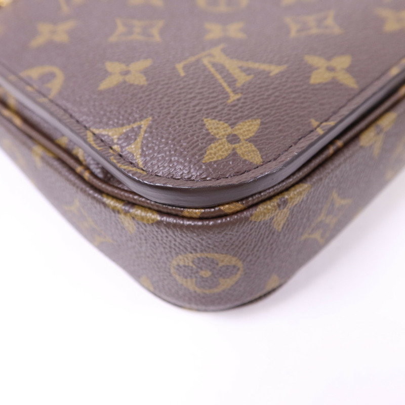 LOUIS VUITTON Monogram Pochette Metis MM金扣手挽肩背兩用袋-12