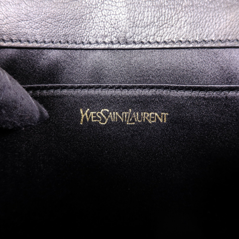SAINT LAURENT 牛皮皮革Clutch Bag金扣手拿包-5