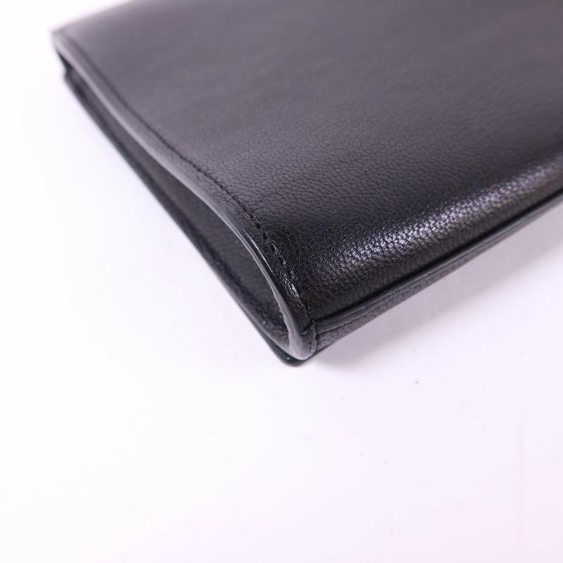 SAINT LAURENT 牛皮皮革Clutch Bag金扣手拿包-13