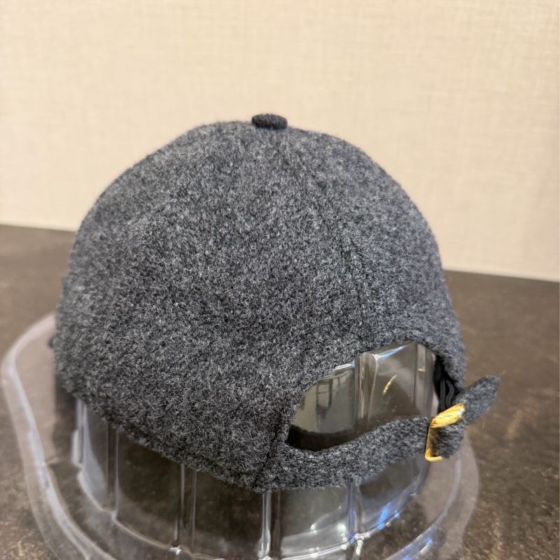 Celine 毛呢棒球帽-8