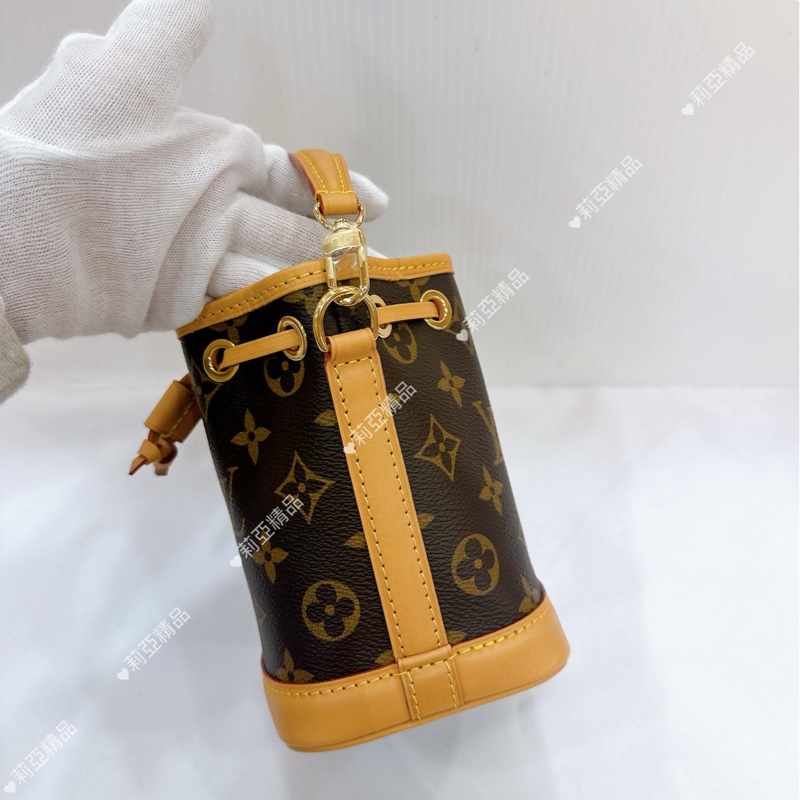 莉亞精品♡ LV Nano Noe小水桶 二手美包-4