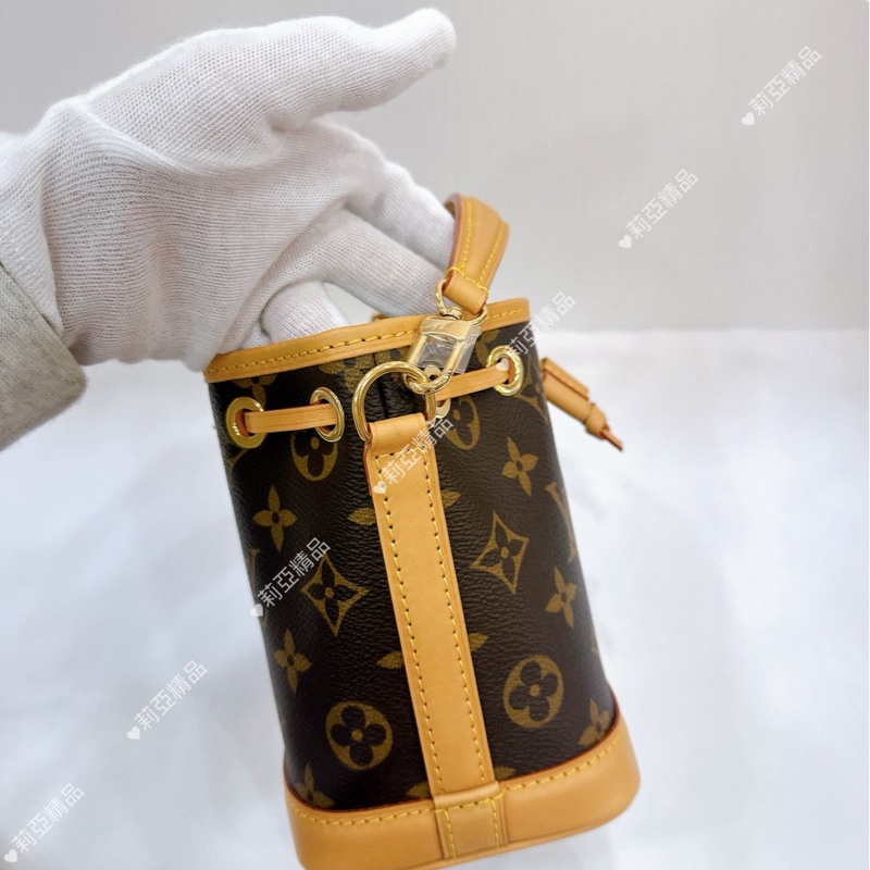 莉亞精品♡ LV Nano Noe小水桶 二手美包-5
