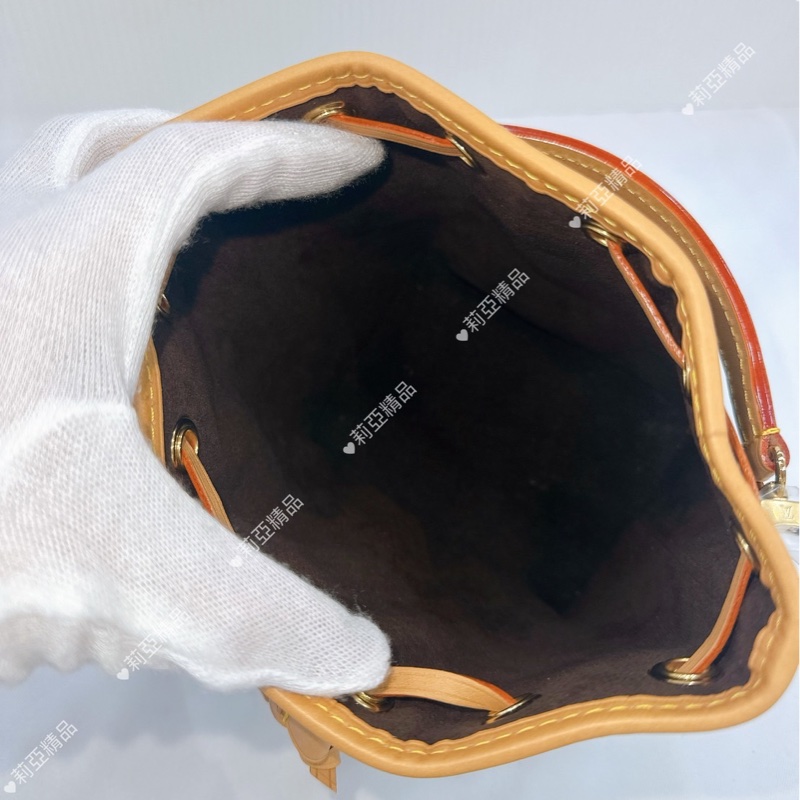 莉亞精品♡ LV Nano Noe小水桶 二手美包-13