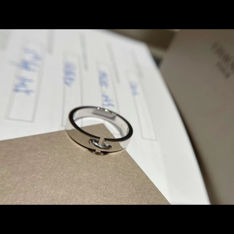 Chaumet Liens一生緣細節鉑金戒指 58號-0