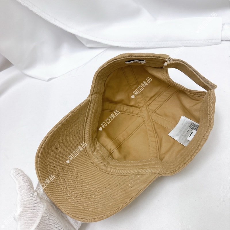 莉亞精品♡ BALENCIAGA 棒球帽 卡其色 L 58cm 二手美包-7