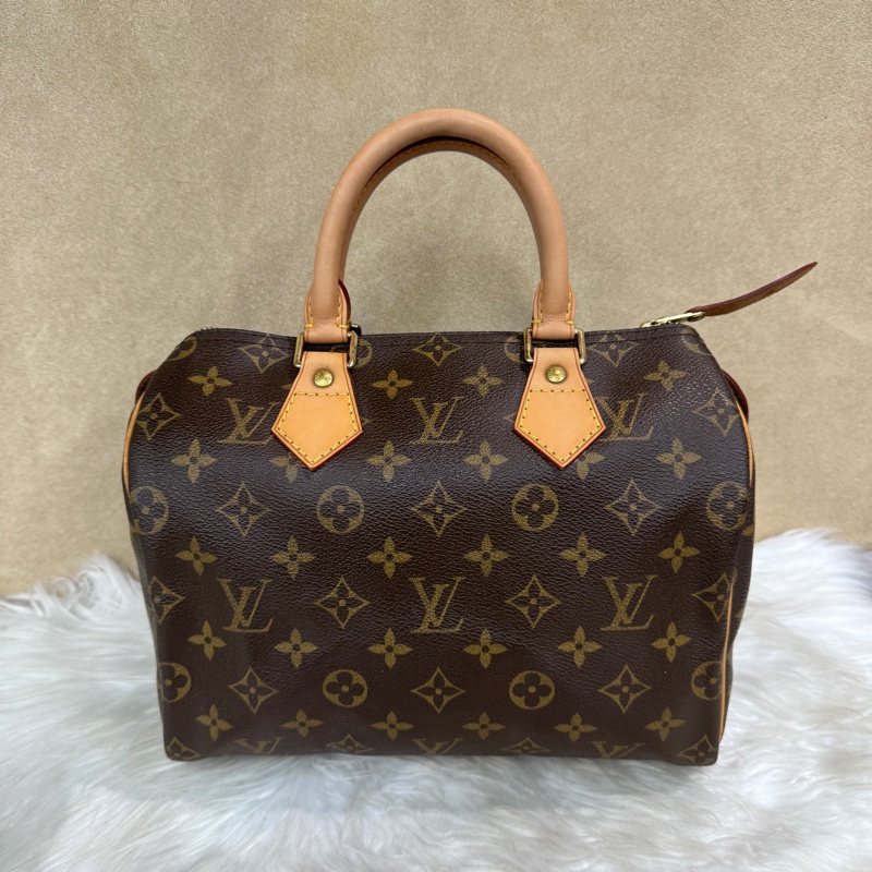 LV Speedy25 老花手提波士頓包-0