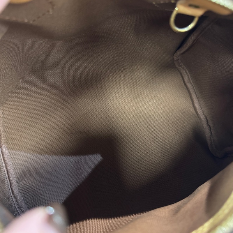 LV Speedy25 老花手提波士頓包-7