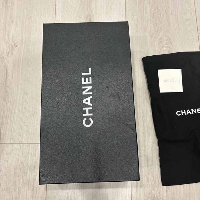 Chanel 女鞋 亮皮 珍珠跟-10