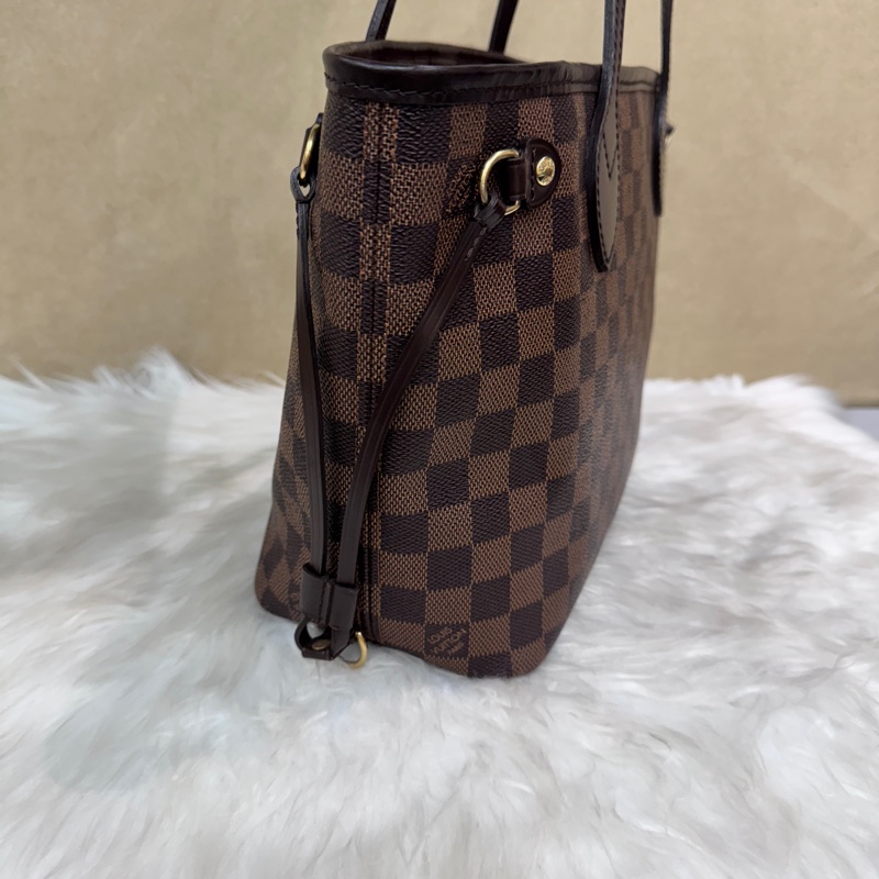 LV Neverfull PM 咖格手提肩背包-2