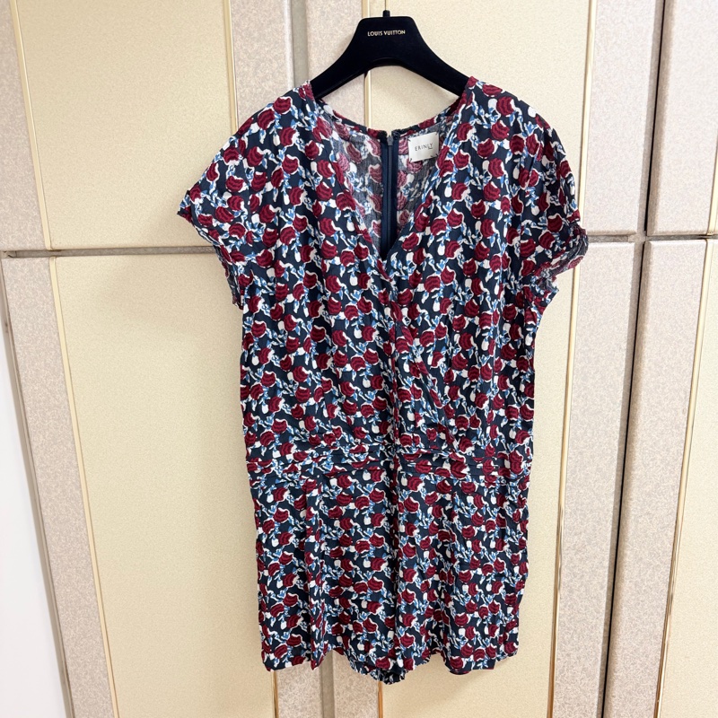 全新法國品牌ERINLY 質感連身褲 M-L皆穿-0