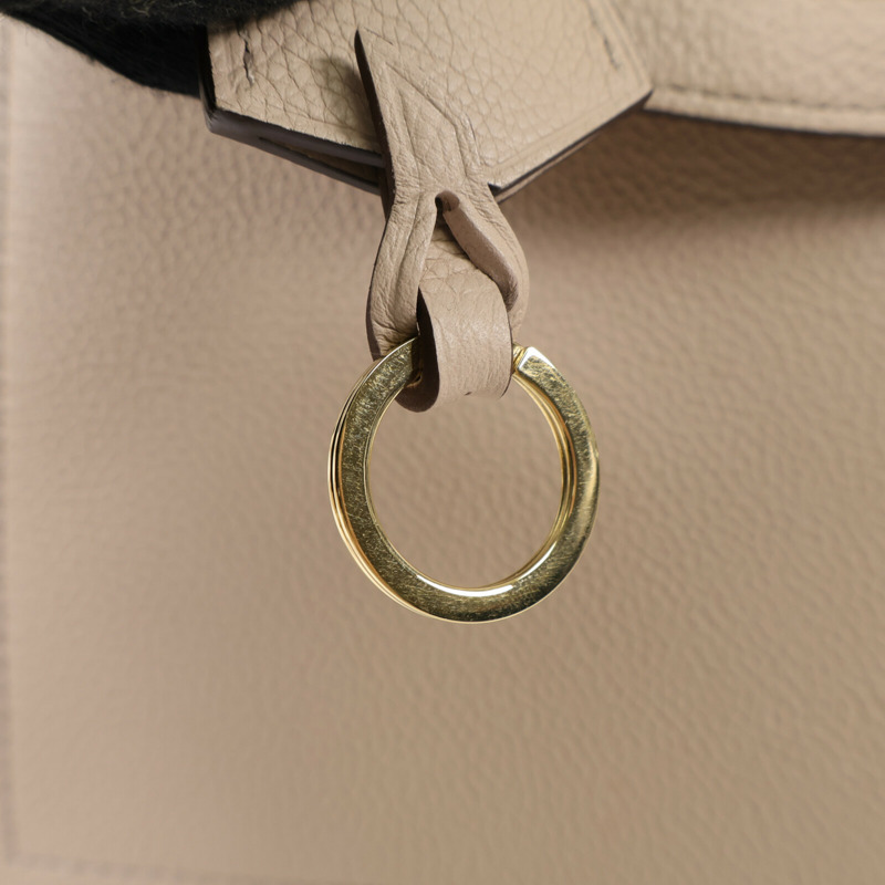 LOUIS VUITTON 牛皮皮革Lockme Ever金扣手挽肩背兩用袋-10