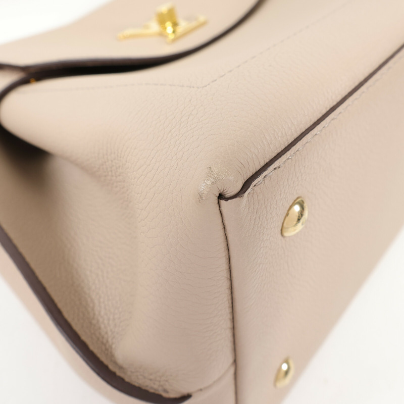 LOUIS VUITTON 牛皮皮革Lockme Ever金扣手挽肩背兩用袋-13