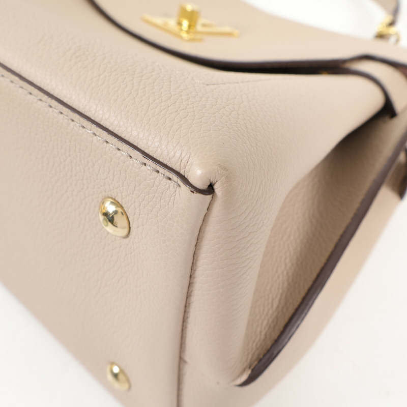 LOUIS VUITTON 牛皮皮革Lockme Ever金扣手挽肩背兩用袋-14