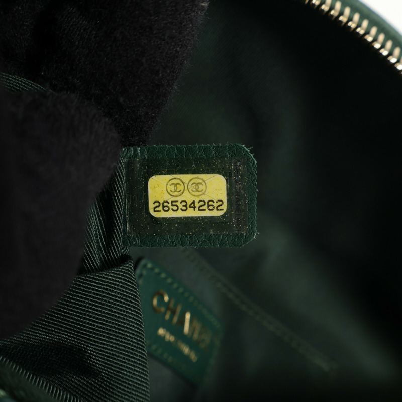 CHANEL 羊皮皮革Waist Bag金扣斜挎包-6