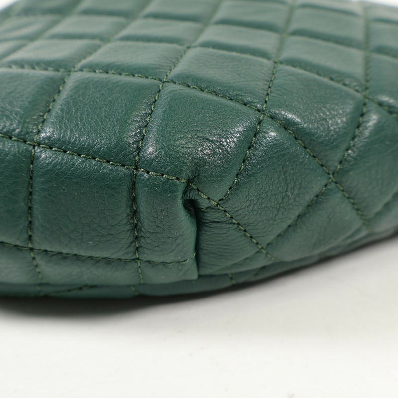 CHANEL 羊皮皮革Waist Bag金扣斜挎包-7