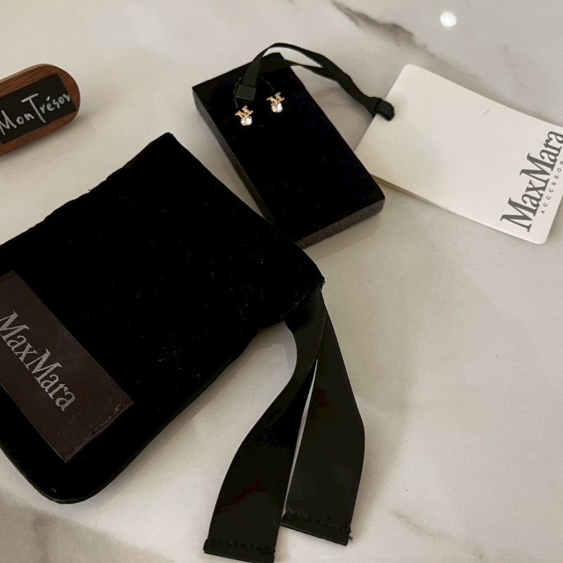 全新 MAX MARA 耳環 收藏閒置品 釋出-2