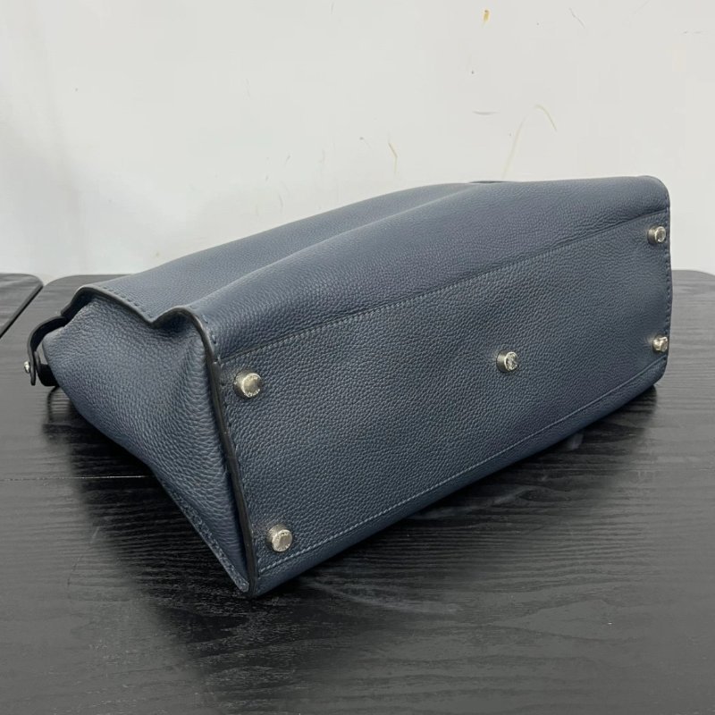 FENDI Peekboo大號小惡魔眼睛手提肩背斜背包 42.5*36*18 98新配件塵袋-3