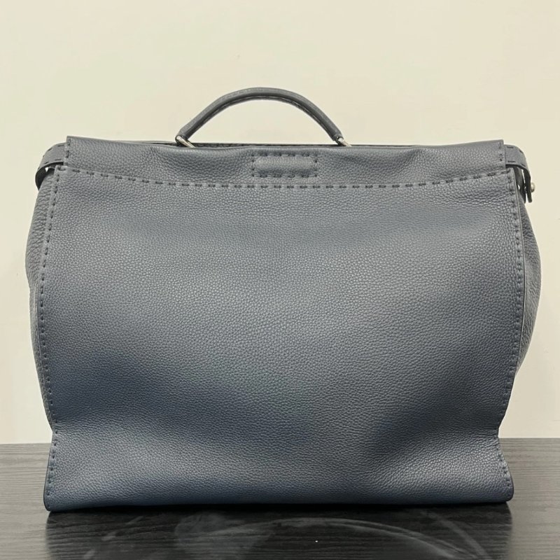 FENDI Peekboo大號小惡魔眼睛手提肩背斜背包 42.5*36*18 98新配件塵袋-5