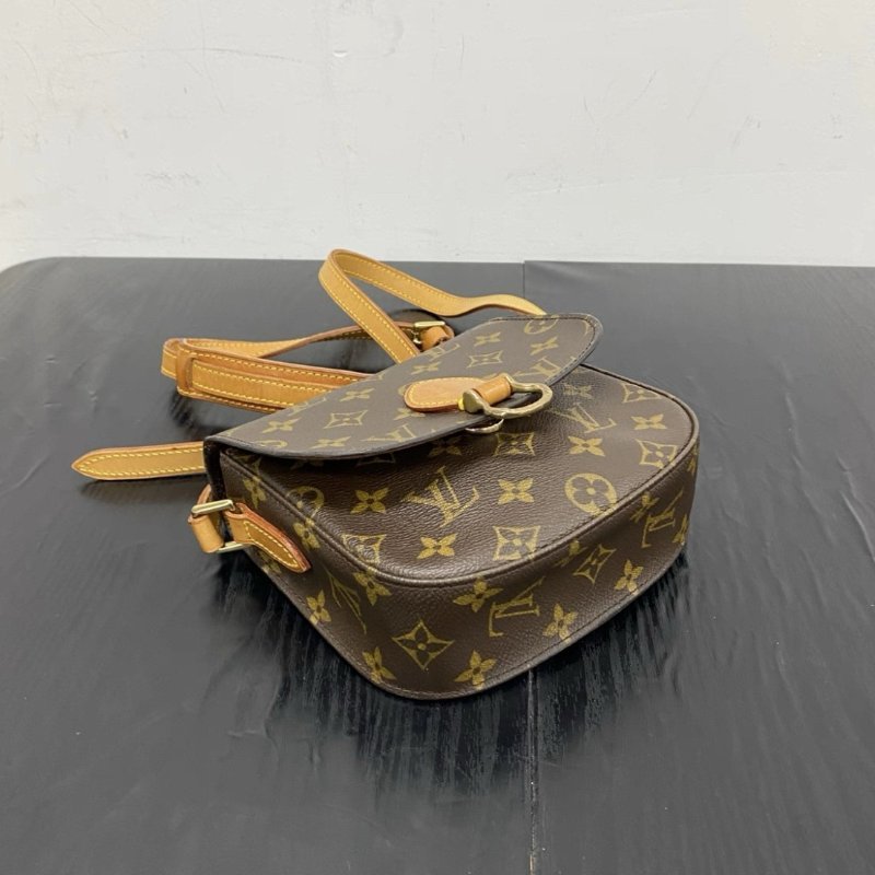 LV 老花中古馬鞍包 16.5*15*5 98新配件塵袋-4