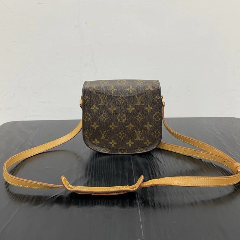 LV 老花中古馬鞍包 16.5*15*5 98新配件塵袋-5