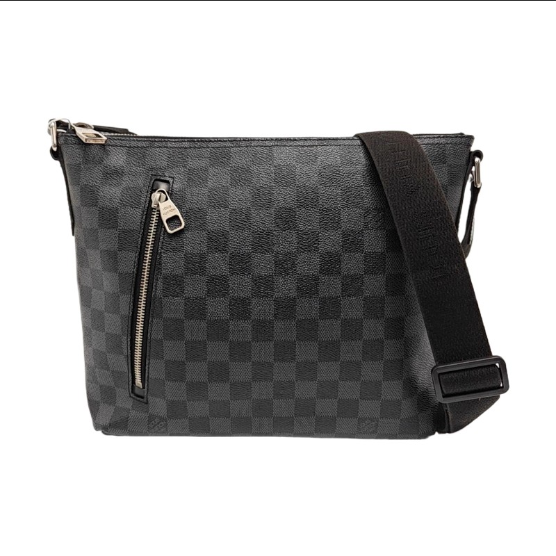 LV Discovery深灰色棋盤格 肩背包斜背包-0